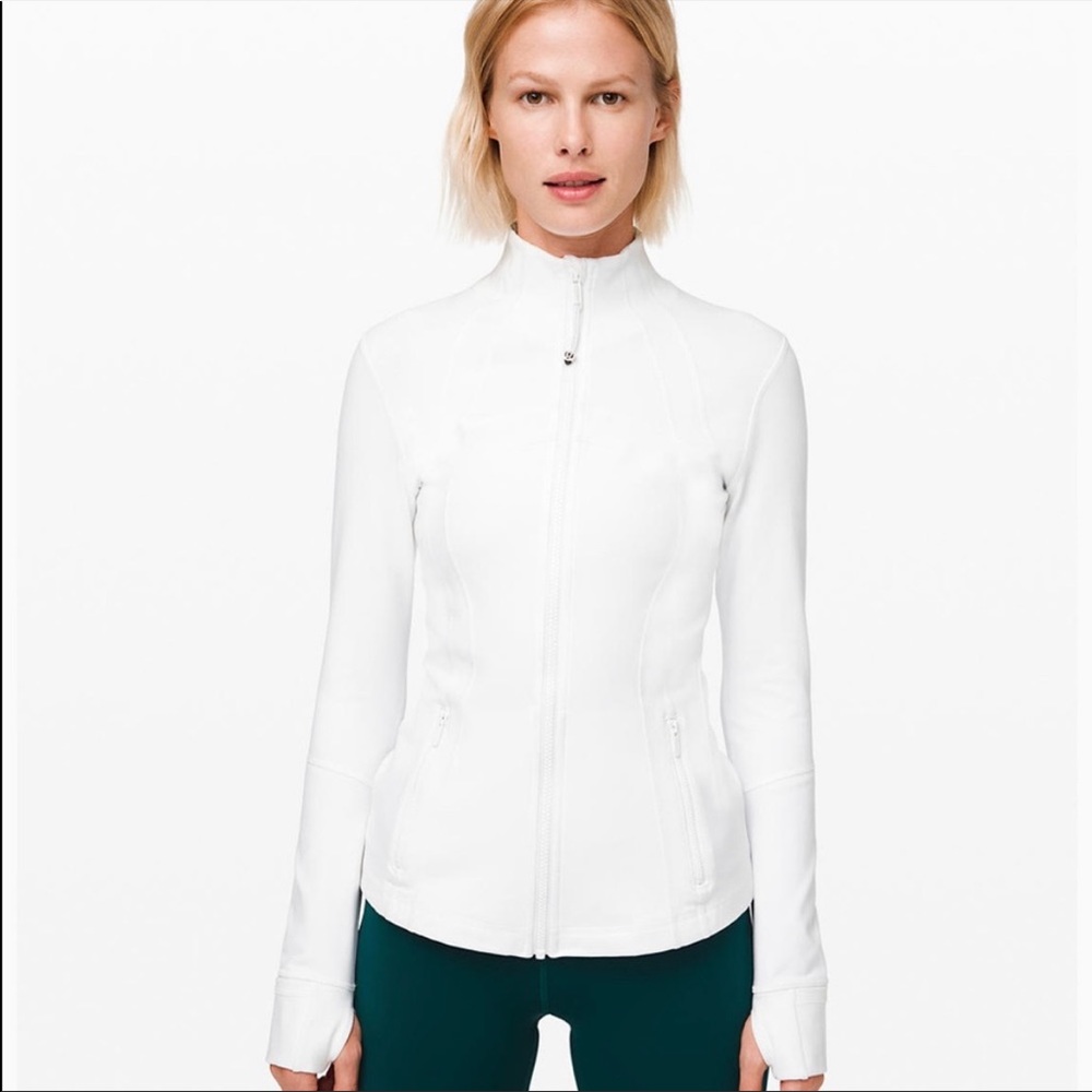 lululemon white define jacket